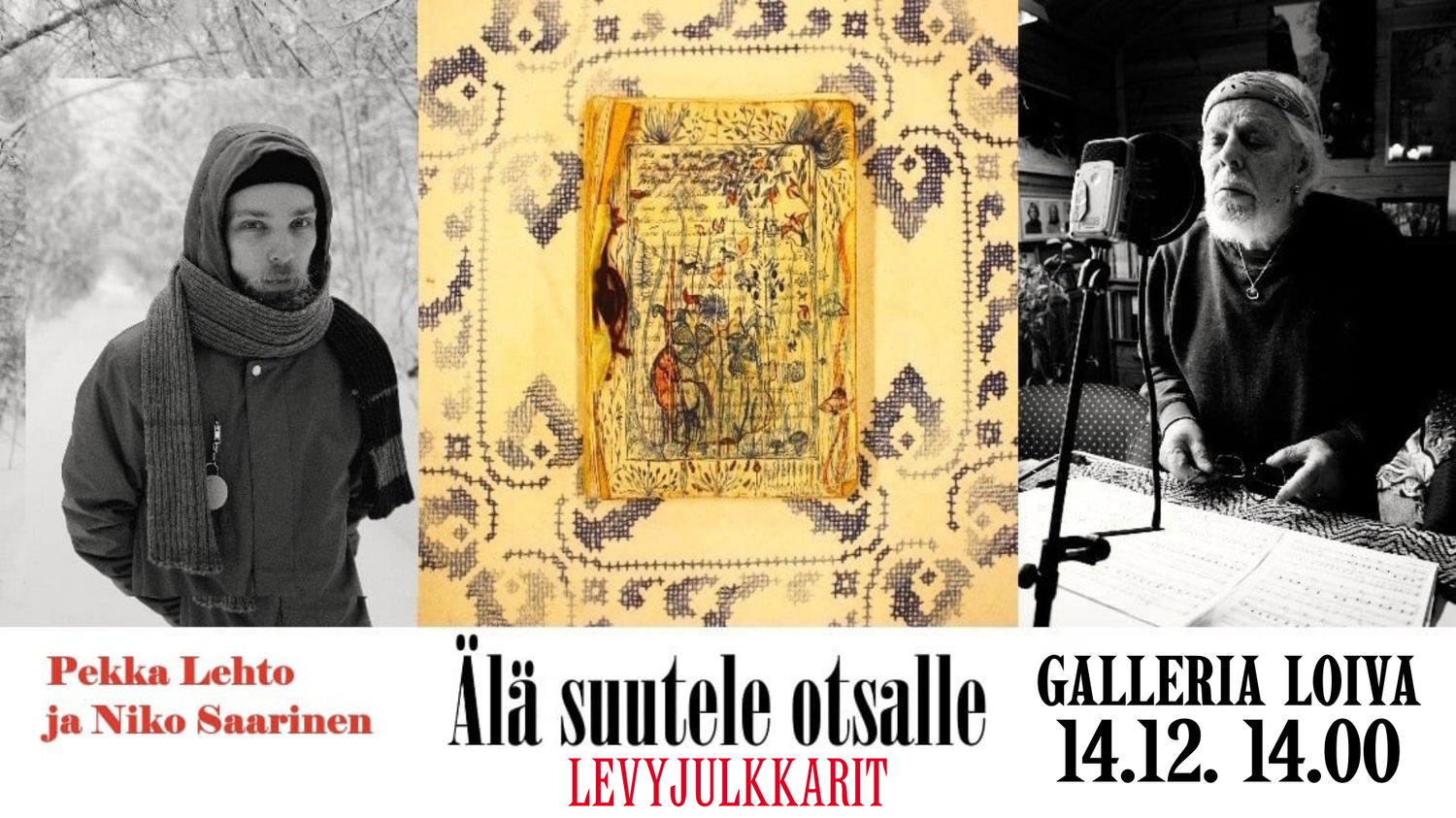 Älä suutele otsalle - Levyjulkkarit