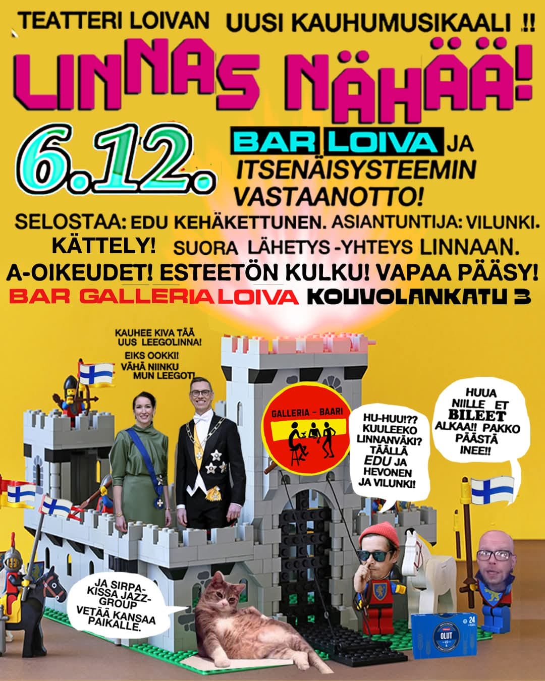 Bar Loiva Itsenäisysteemin vastaanotto!