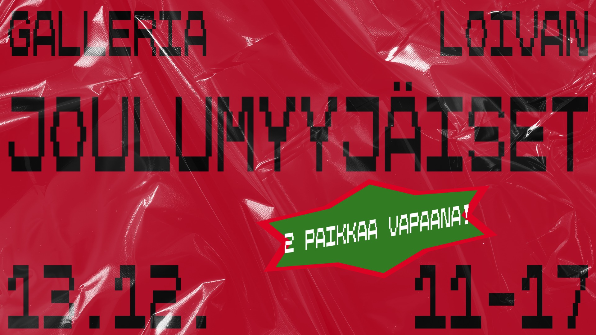 Galleria Loivan Joulumyyjäiset