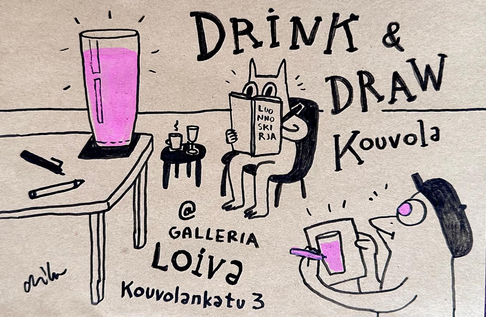 Drink & Draw