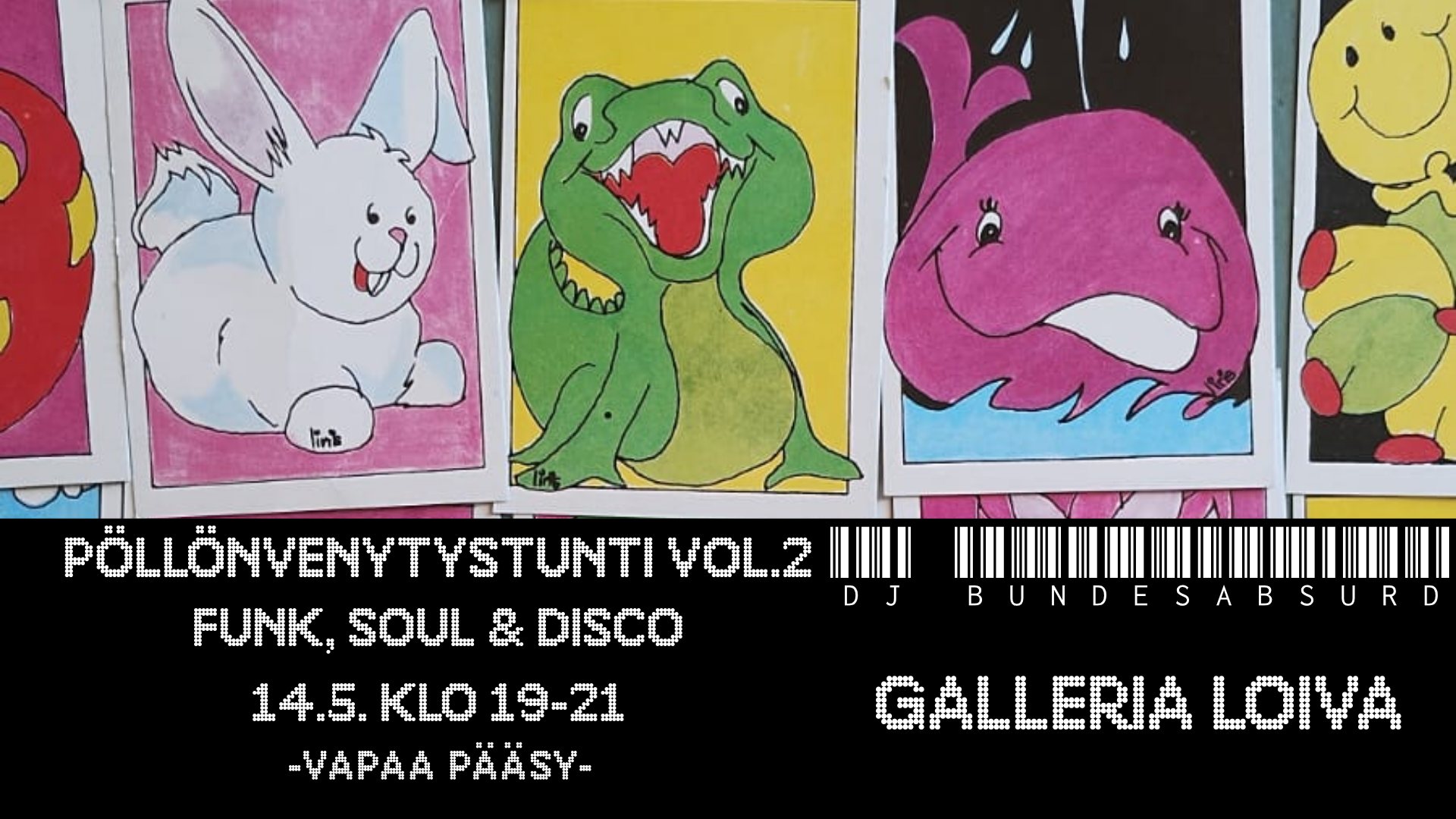 DJ Bundesabsurd - Pöllönvenytystunti Vol.2 - Funk, Soul & Disco