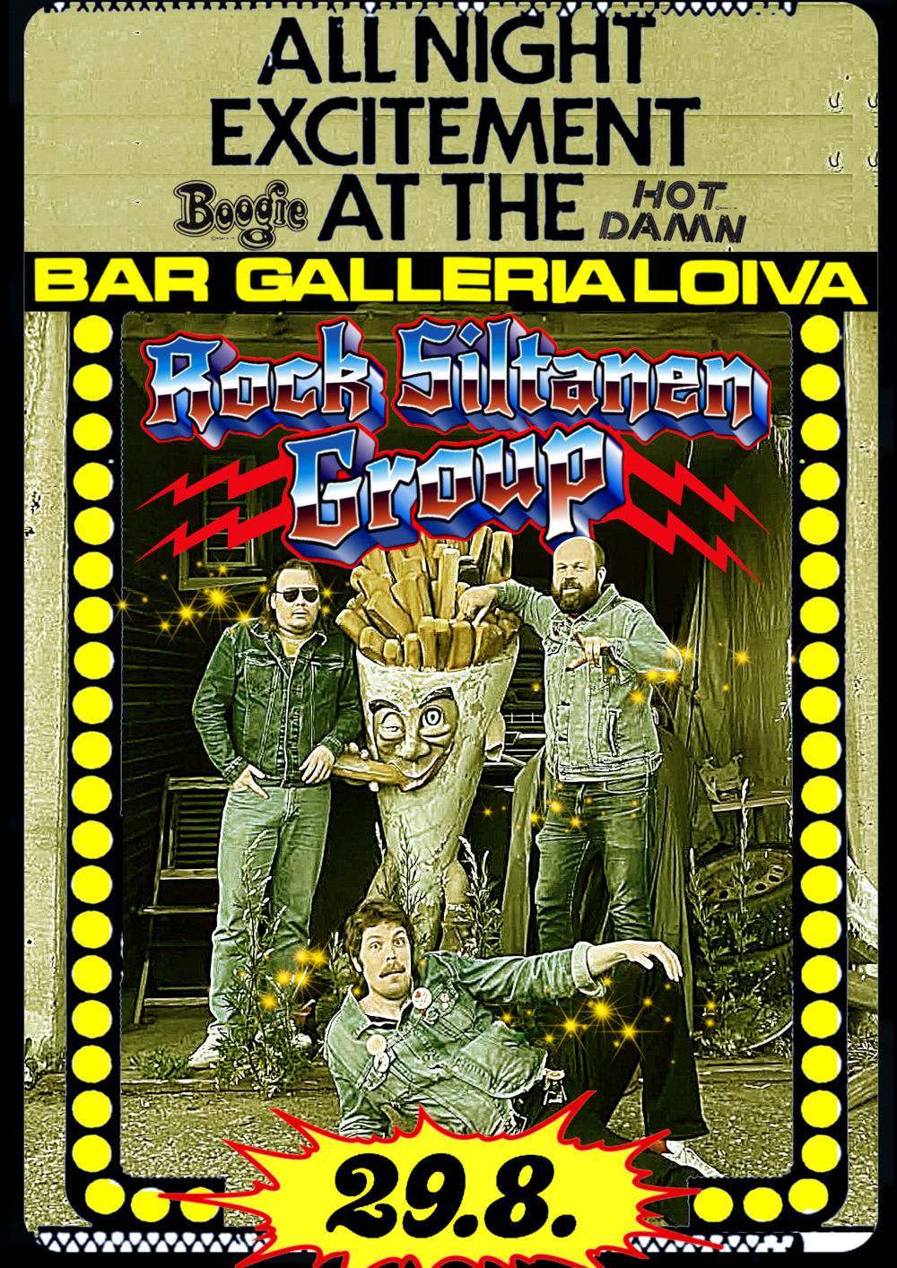 Rock Siltanen Group | T. Seppälä & T. Tähtinen + A. Soiniitty