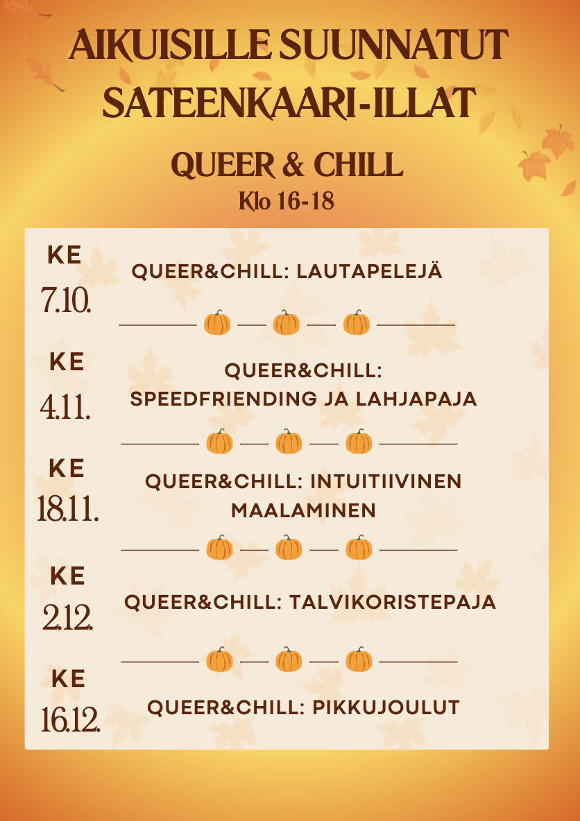 Queer & Chill: Lautapelejä